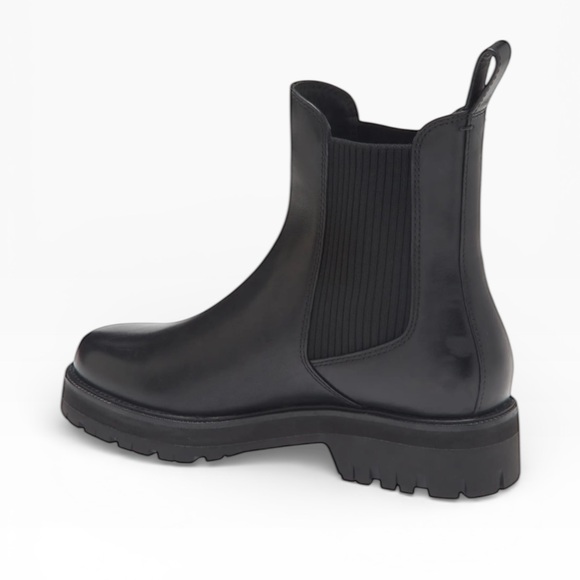 Rag and Bone Corey Lug Sole Chelsea Black Boots EU 39.5/US 9.5 - Picture 3 of 11